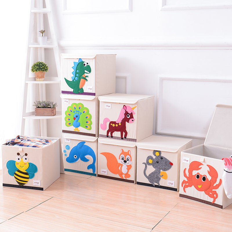 ins Foldable With cover children Toys Storage box baby Room Dress up baby Supplies Storage baskets Finishing Boxin the Storage consolidation , Home Storage appliances , Storage box , Storage box  category - from Buy2taobao.com to provide professional Taobao agent buy service