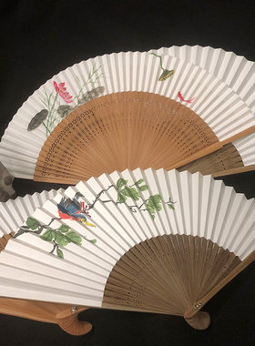 沉韵阁日式扇子礼品扇旗袍扇
