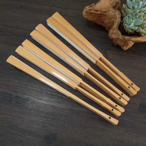 特价包邮7寸8寸9/9.5寸空白宣纸折扇玉竹扇骨 初级文玩扇子配扇面