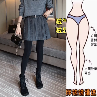 景倩妮韩系荷叶边设计感毛呢短裙2024年冬季新款高腰显瘦半身短裙