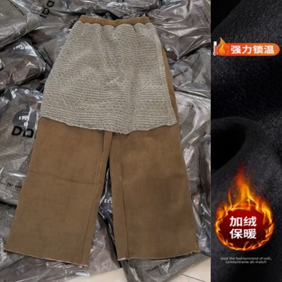 韩版洋气屁帘设计休闲裤