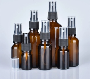 空瓶子 器按压式 香水雾喷瓶迷你玻璃便携式 小样极细喷雾直抽分装