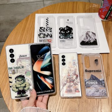 三星ZFold手机壳华为5潮牌欧美硬壳