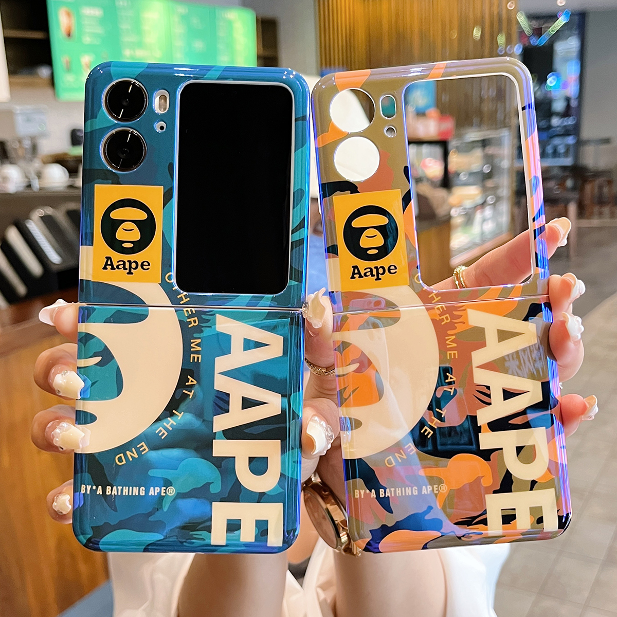 OPPOFindN2Flip软壳蓝光潮牌