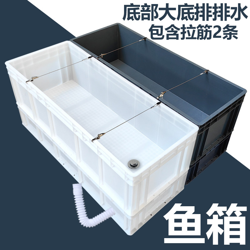 养殖箱大号塑料鱼箱鱼缸专用用箱带拉筋加厚龟箱底排水族箱金鱼缸,宠物/宠物食品及用品,海鲜缸/大型异形缸,淘宝优惠券,粉丝福利购,淘宝优惠卷