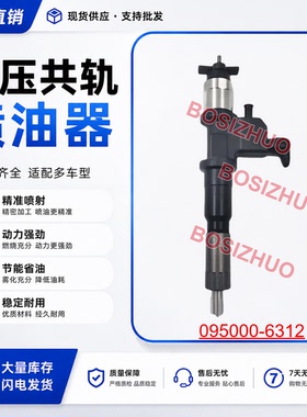 095000-6312共轨喷油器095000 6312 RE530362适用于约翰迪尔 4045