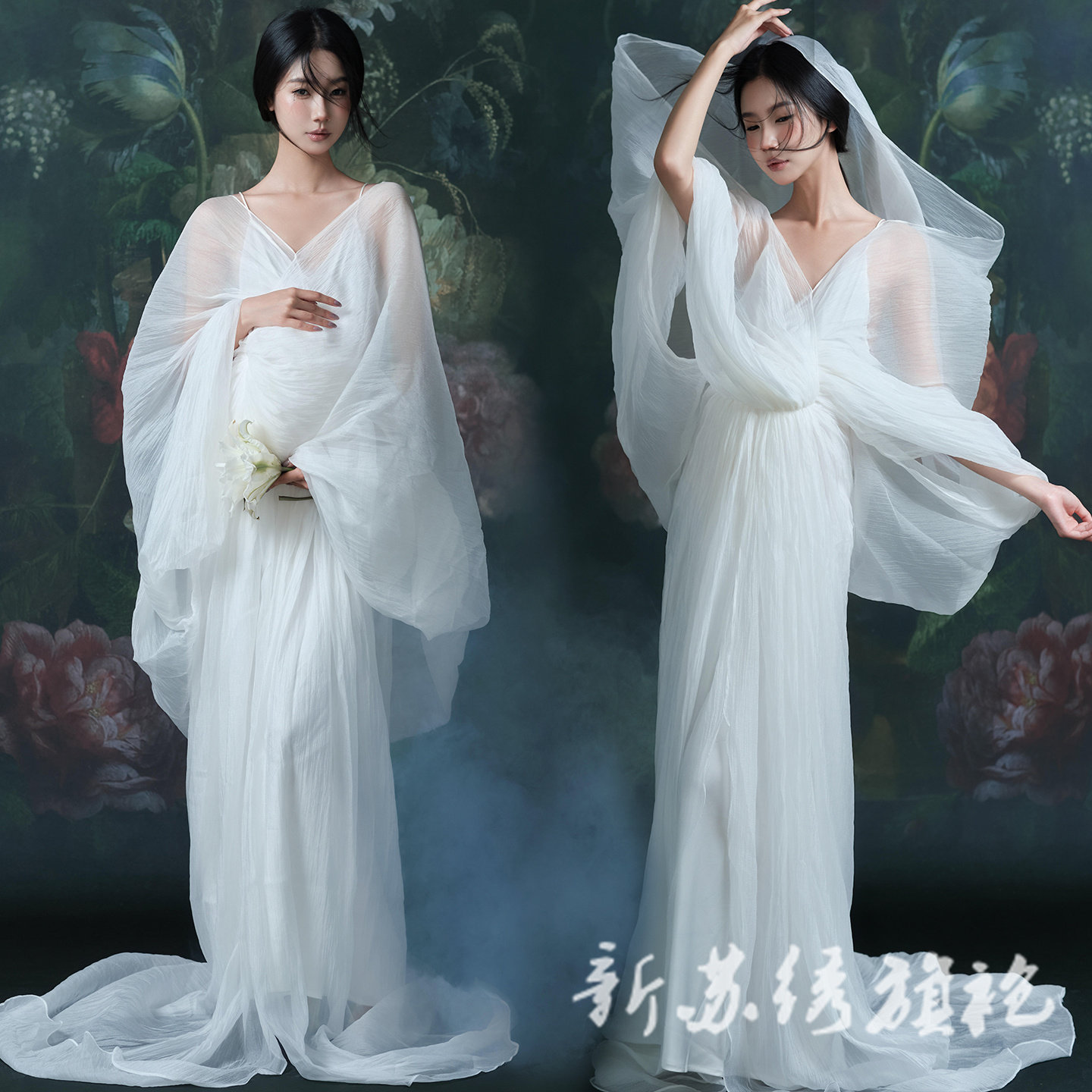 依媚坊影楼新款孕妇摄影服高级感