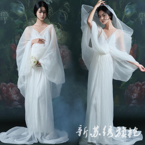 依媚坊影楼新款孕妇摄影服高级感