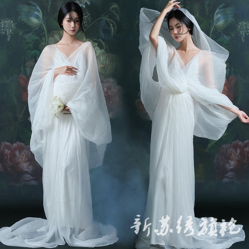 依媚坊影楼新款孕妇摄影服高级感