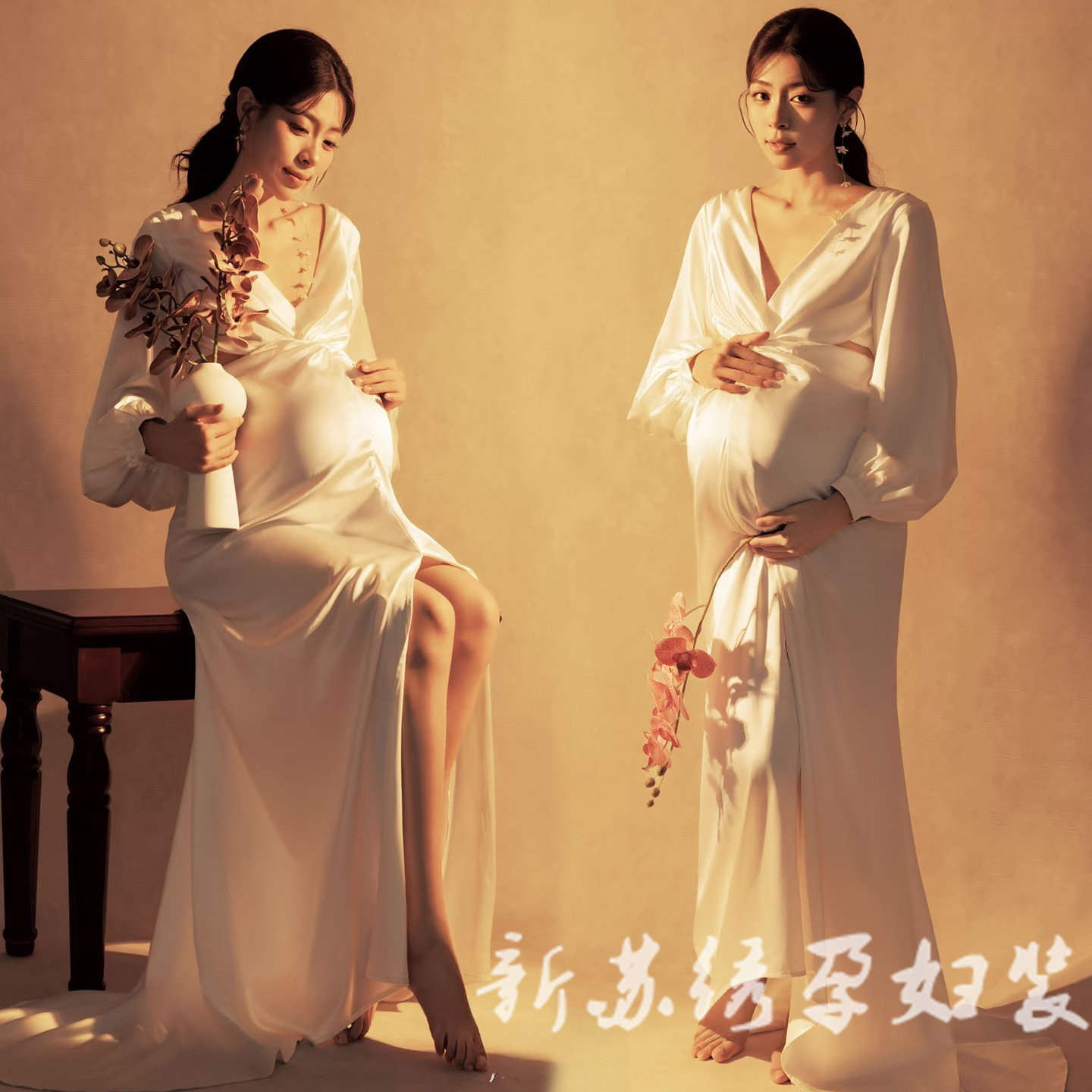 法式油画风复古高级感连衣裙主题