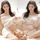 影楼新款 孕妈咪甜美小清新少女感居家温馨大肚艺术写真照摄影服装