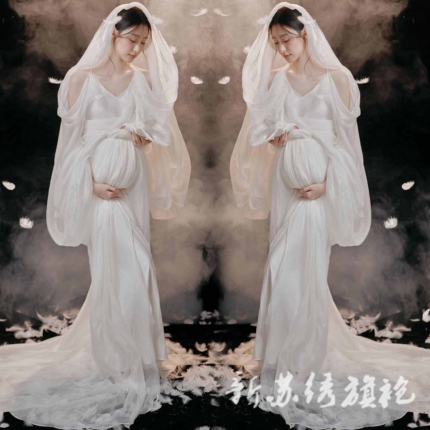依媚坊孕妇希腊神明少女摄影服