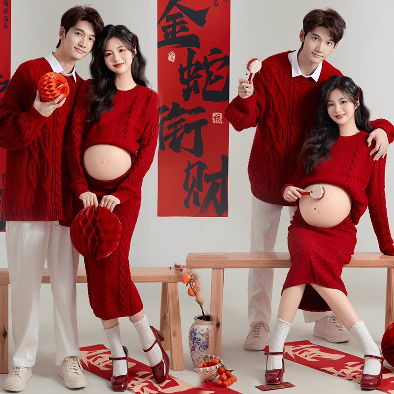 依媚坊孕妇装摄影服装