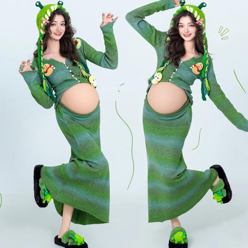 依媚坊孕妇装摄影服装