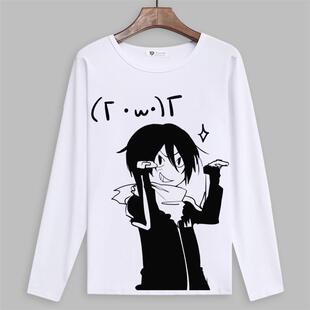 野良神T恤 夜斗 日和 雪音 动漫周边cos长袖学生男女秋冬季打底衫