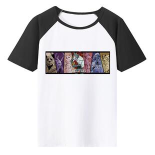 动物狂想曲 BEASTARS 雷格西 路易 动漫男女短袖T恤宽松休闲衣服