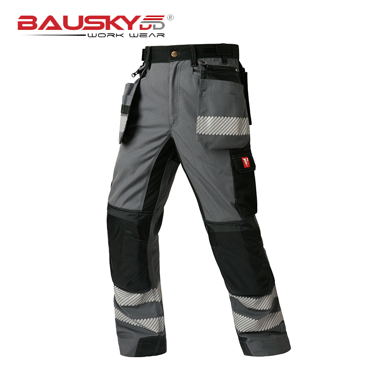 瑞典保世基bauskydd多功能多兜工装裤劳保安防护膝裤工作裤
