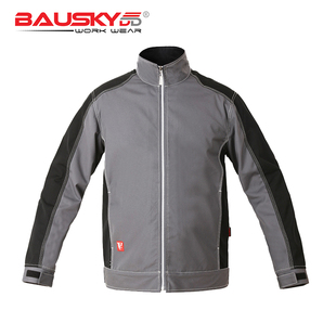 保世基bauskydd瑞典劳保工装制服夹克休闲简约电工工程春秋工作服