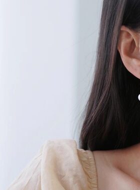 内有24款淡水真珍珠耳钉，简约清新女925银针精致百搭日常