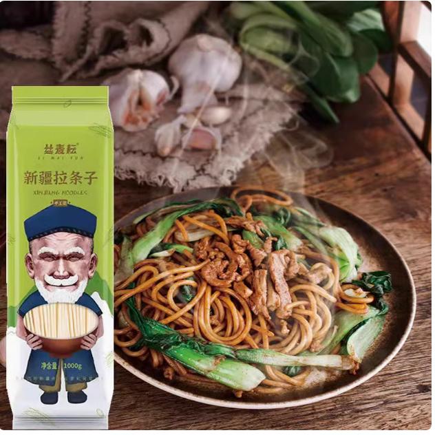 新疆拉条子手工面丝麦耘1kg