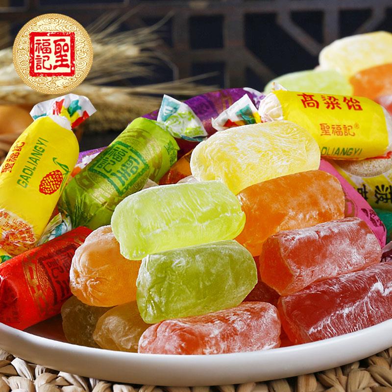 圣福记老式拉丝高粱饴软糖