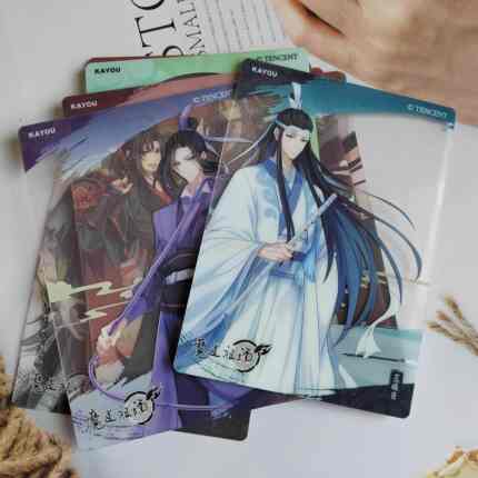 卡游魔道祖师正版透卡魏无羡金凌薛洋蓝忘机江厌离动漫收藏相片卡