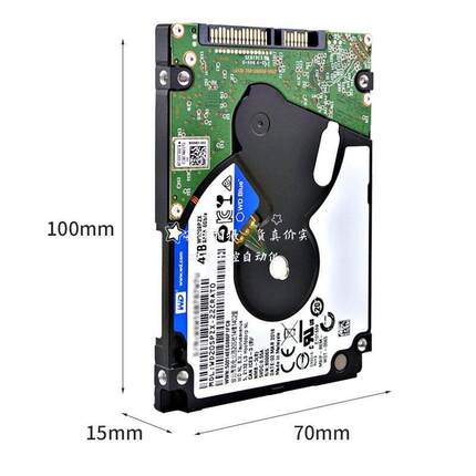 拍*WD/西部数据WD40NPZZ 笔记本4t机械硬盘SATA3西数蓝盘2.5英寸1