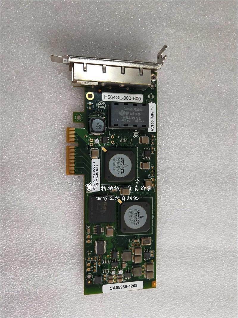 拍/sun m3000 拆机 fujitsu 富士通ca05950-1268 四口千兆网卡