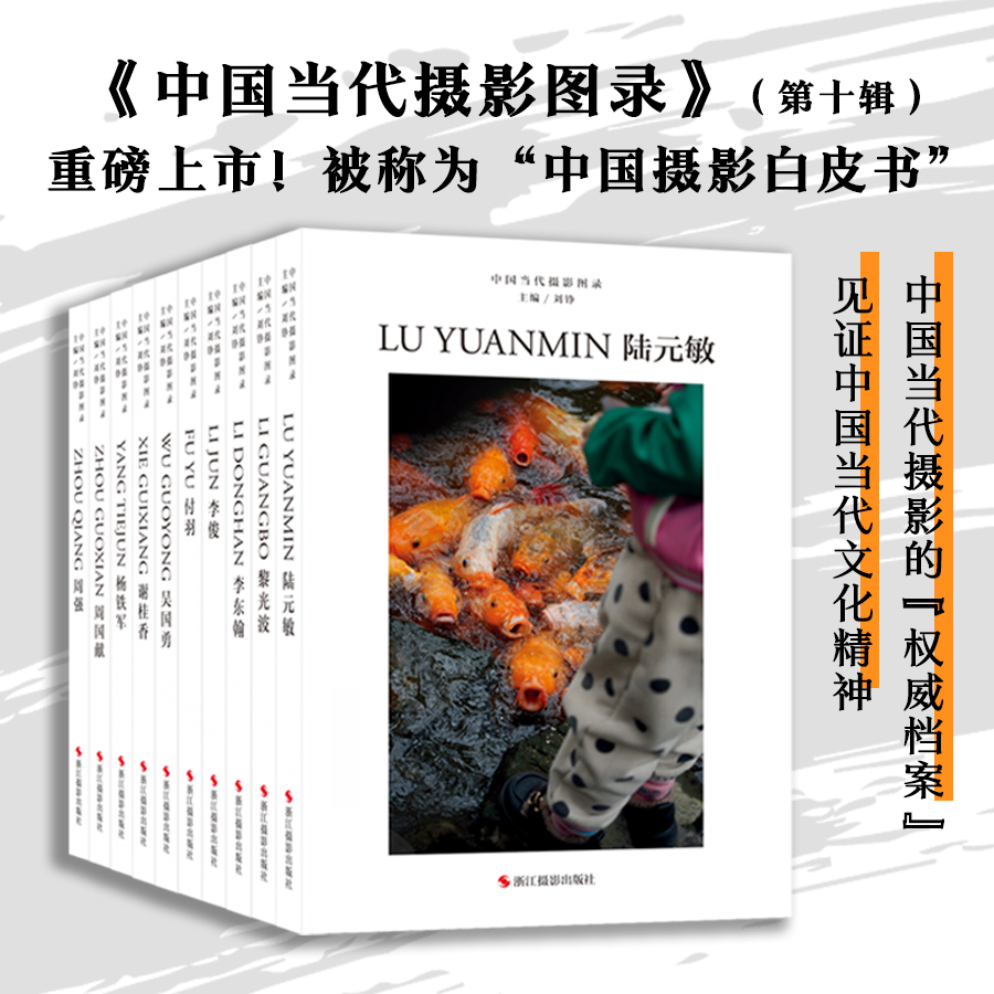 中国当代摄影图录第十辑10册 刘铮著当代摄影大师成名作高清作品集纪实摄影照片解析摄影书籍摄影画册精装图鉴 摄影艺术鉴赏品鉴