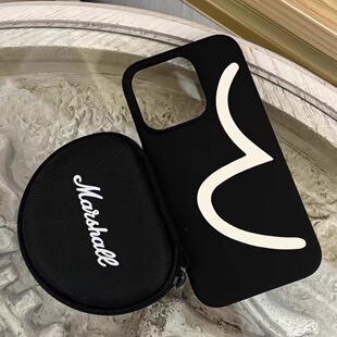 潮牌evisu陈冠希手机壳适用苹果17promax新款16pro黑色15小众iphone14pro简约13防摔12软11保护套XR华为p60