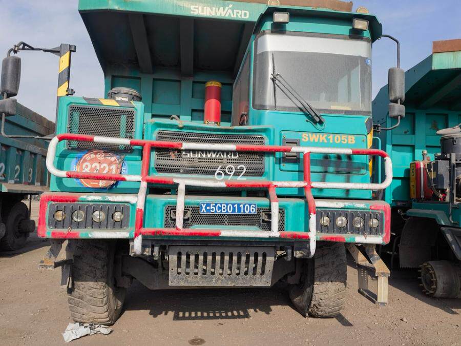 4月4日阿克苏地区整机编号为SW800978NM0000692非公路宽体自卸车一辆网络拍卖公告