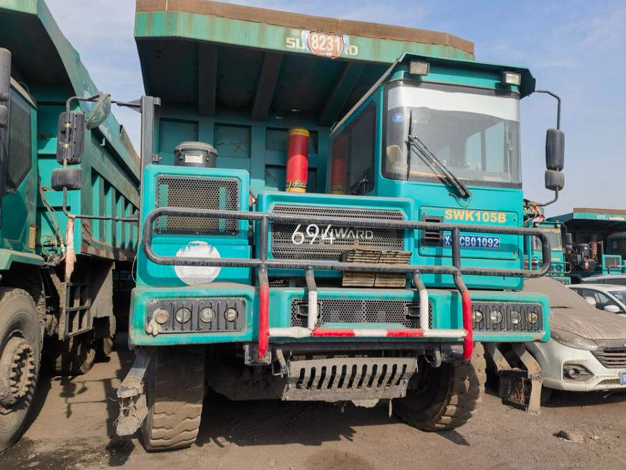 4月4日阿克苏地区整机编号为SW800978NM0000694非公路宽体自卸车一辆网络拍卖公告