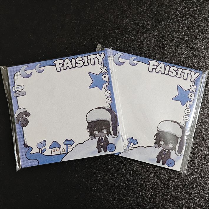 falsityxqree便利贴垂耳兔便签本图片