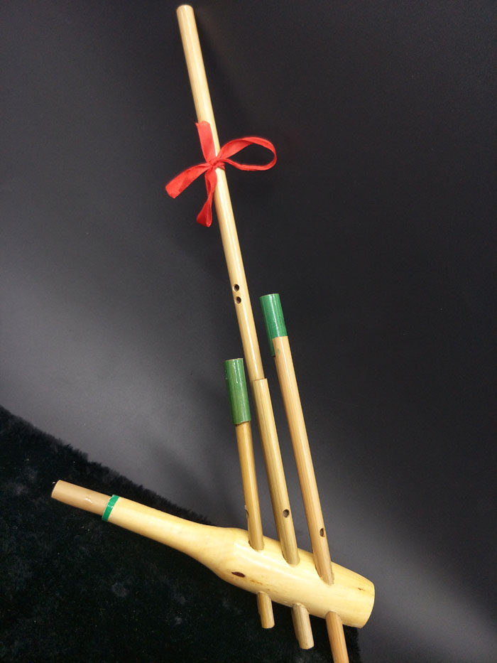 贵州民族芦笙6管 竹制民族芦笙芦笙乐器芦笙舞蹈民族吹奏乐器芦笙