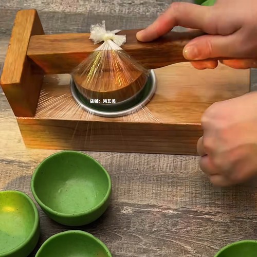 清明果压皮神器青团糍粑雪媚娘饺子模具手压式压米粿蒸米粑压粑器