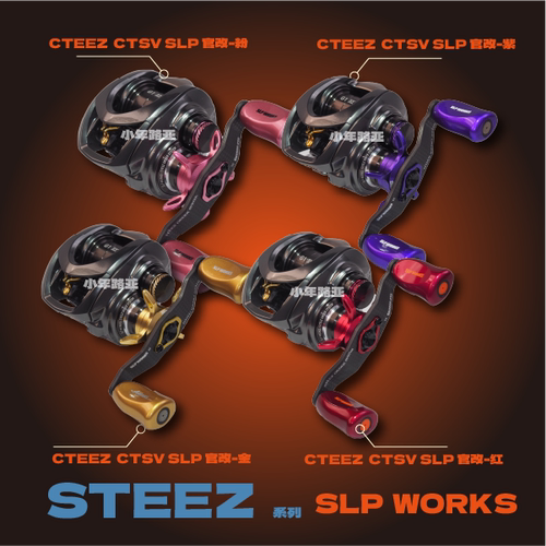 日本进口达瓦水滴轮四弟子Steez ctsv官改 SLP 官方改装路亚8速比