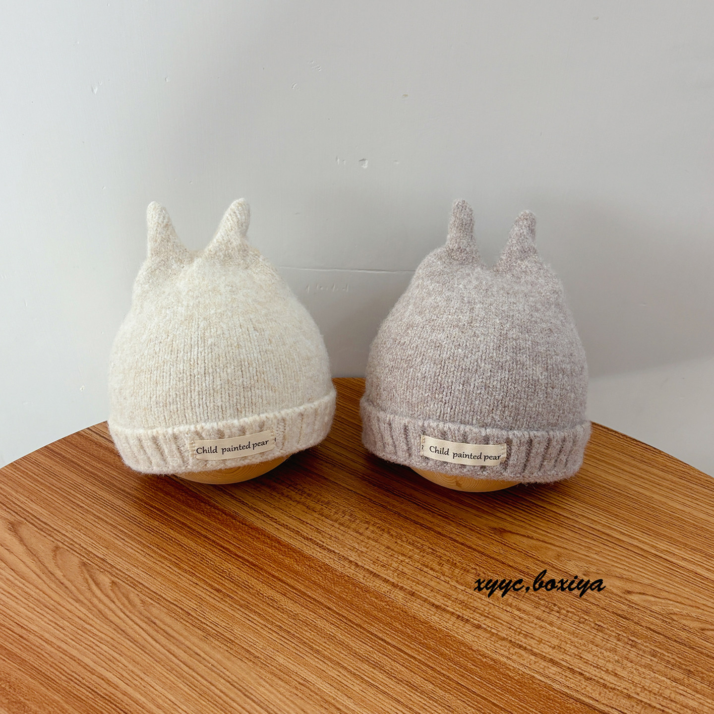 韩版宝宝帽子秋冬毛线帽男女童冬款套头护耳帽小月龄触角针织保暖,童装/婴儿装/亲子装,帽子,淘宝优惠券,粉丝福利购,淘宝优惠卷