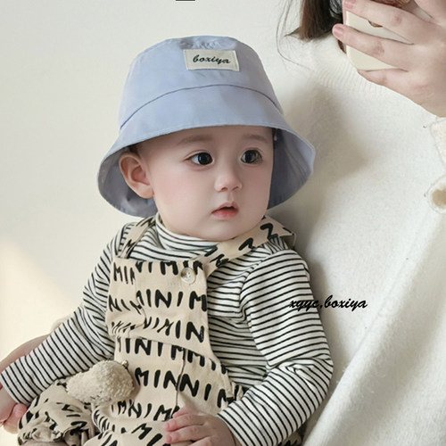 2025新款婴儿10色可选水桶帽