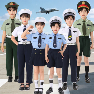 儿童小海军演出服空军飞行员