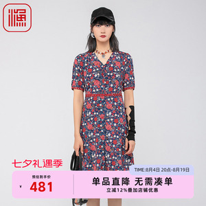 渔牌女装连衣裙2024新款