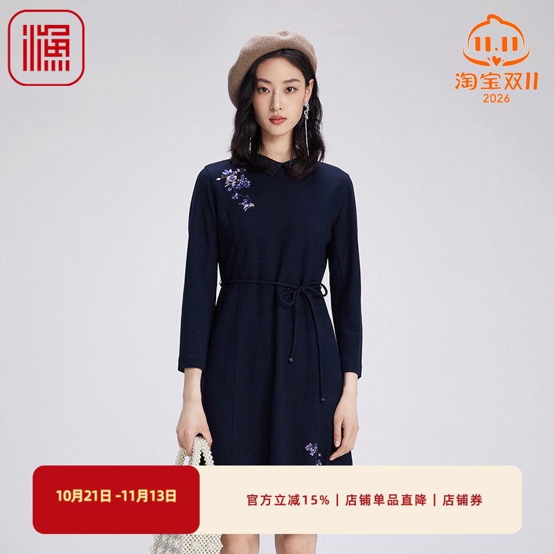渔牌女装秋季2024新款翻