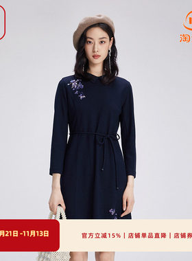 渔牌女装秋季2024新款翻