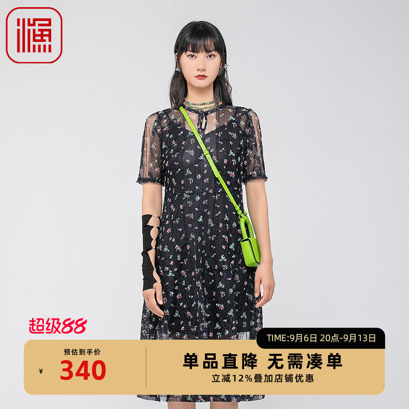 渔牌女装连衣裙2024新款
