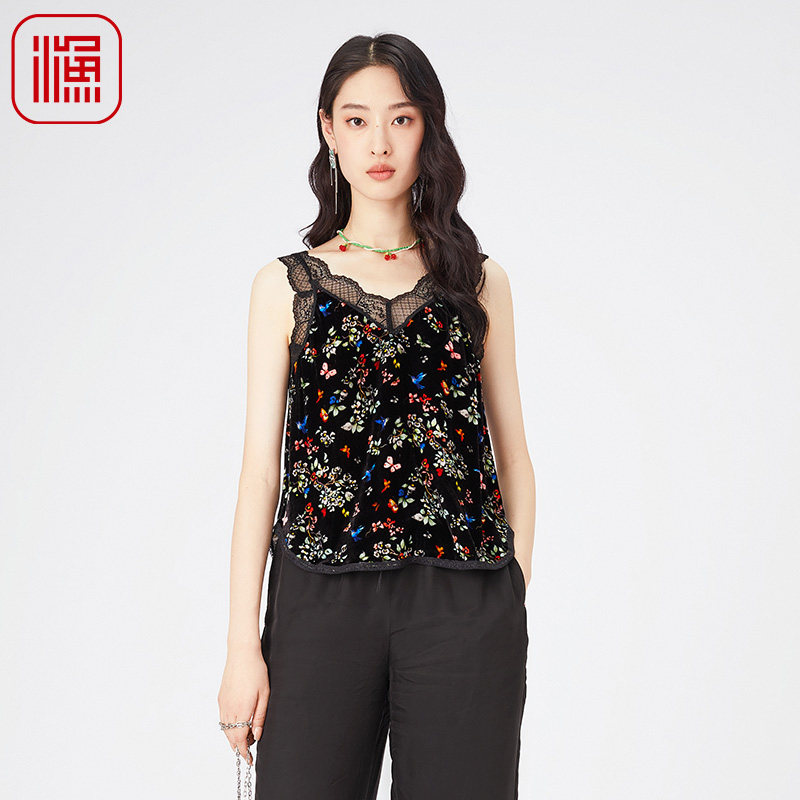 渔牌女装无袖渔牌FGGA2405春