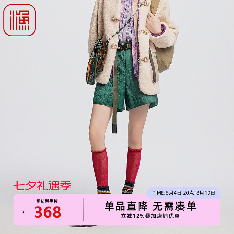 渔FGGD8201棉裤新款短裤