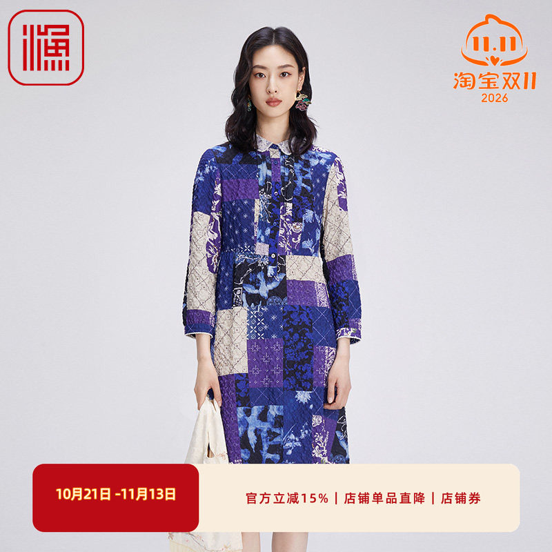 渔牌女装连衣裙女夏秋季
