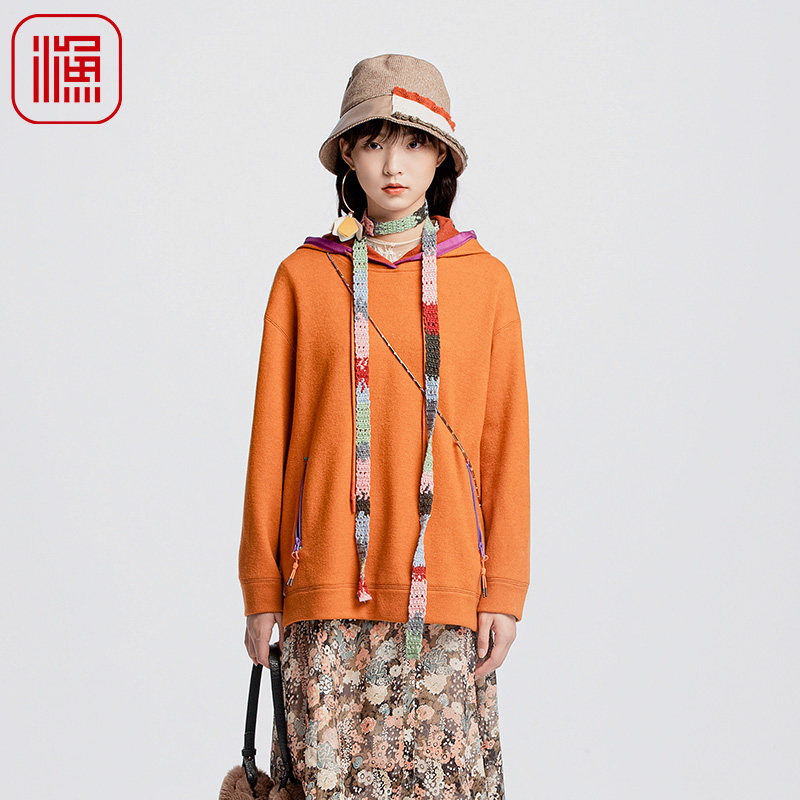 渔牌女卫衣春秋款2024新