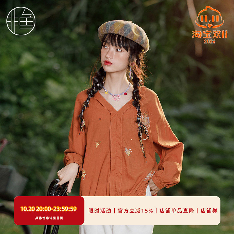 NFJQC1005非鱼2023衬衫