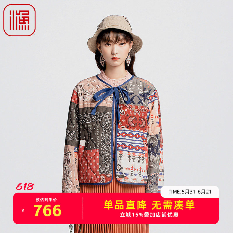 渔牌女装棉服女2024年新