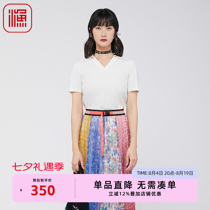 渔牌女装短袖t恤女2024
